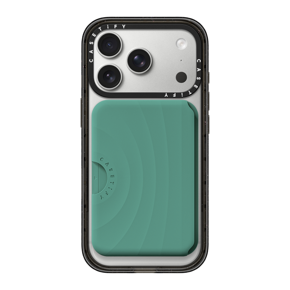 Snappy Ripple Wallet MagSafe Compatible - Bottle Green | Image 1