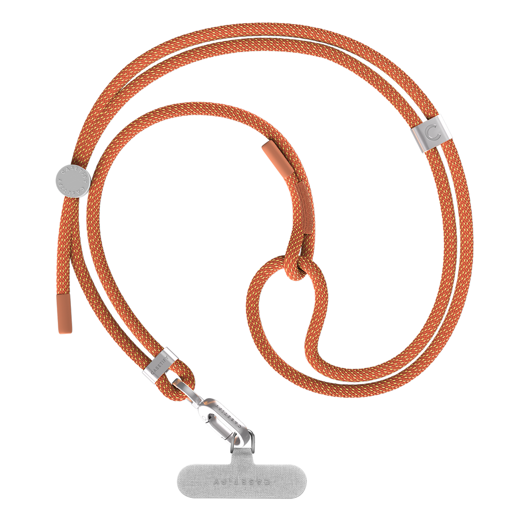 Rope Cross-body Strap - Orange (6mm)