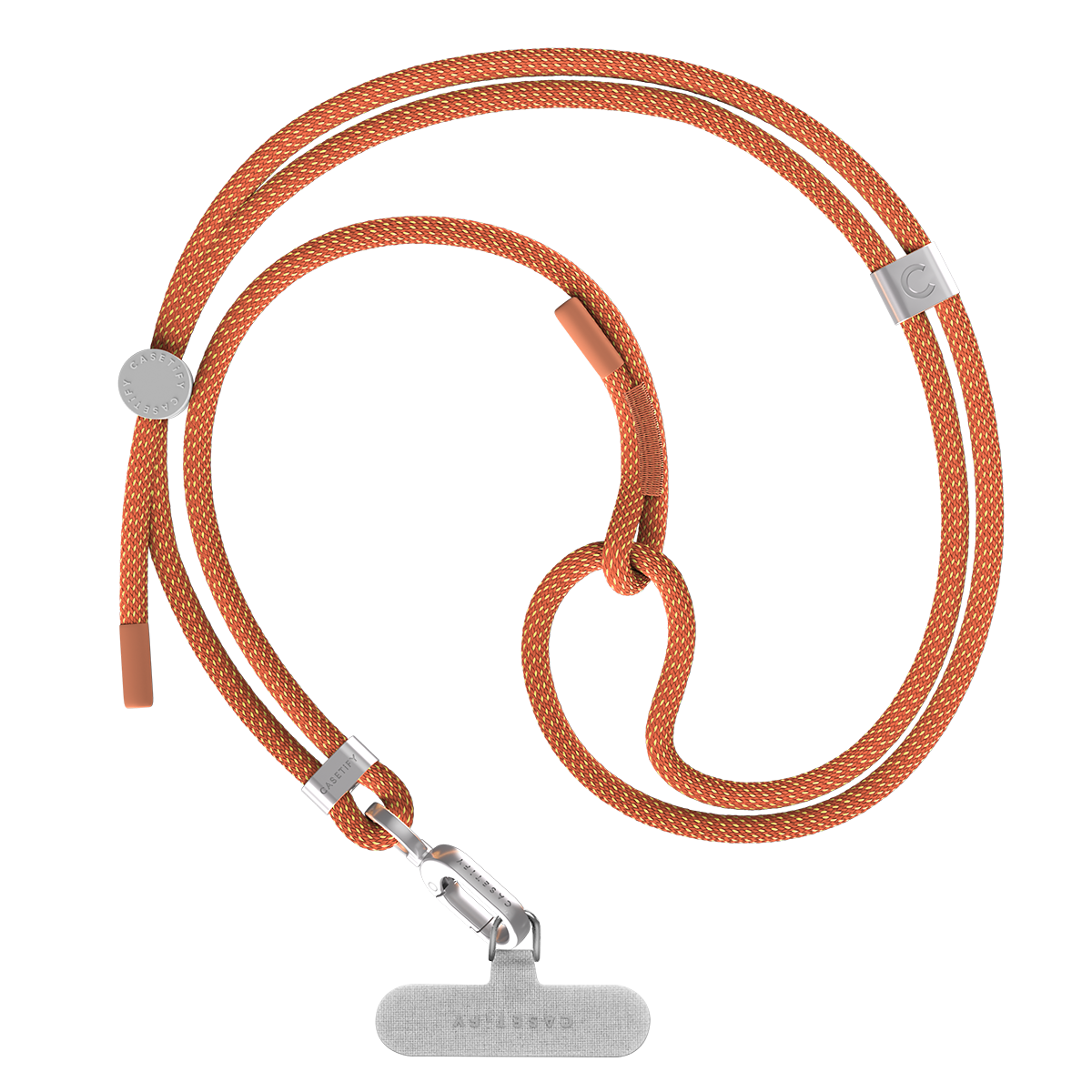 Rope Cross-body Strap - Orange (6mm)