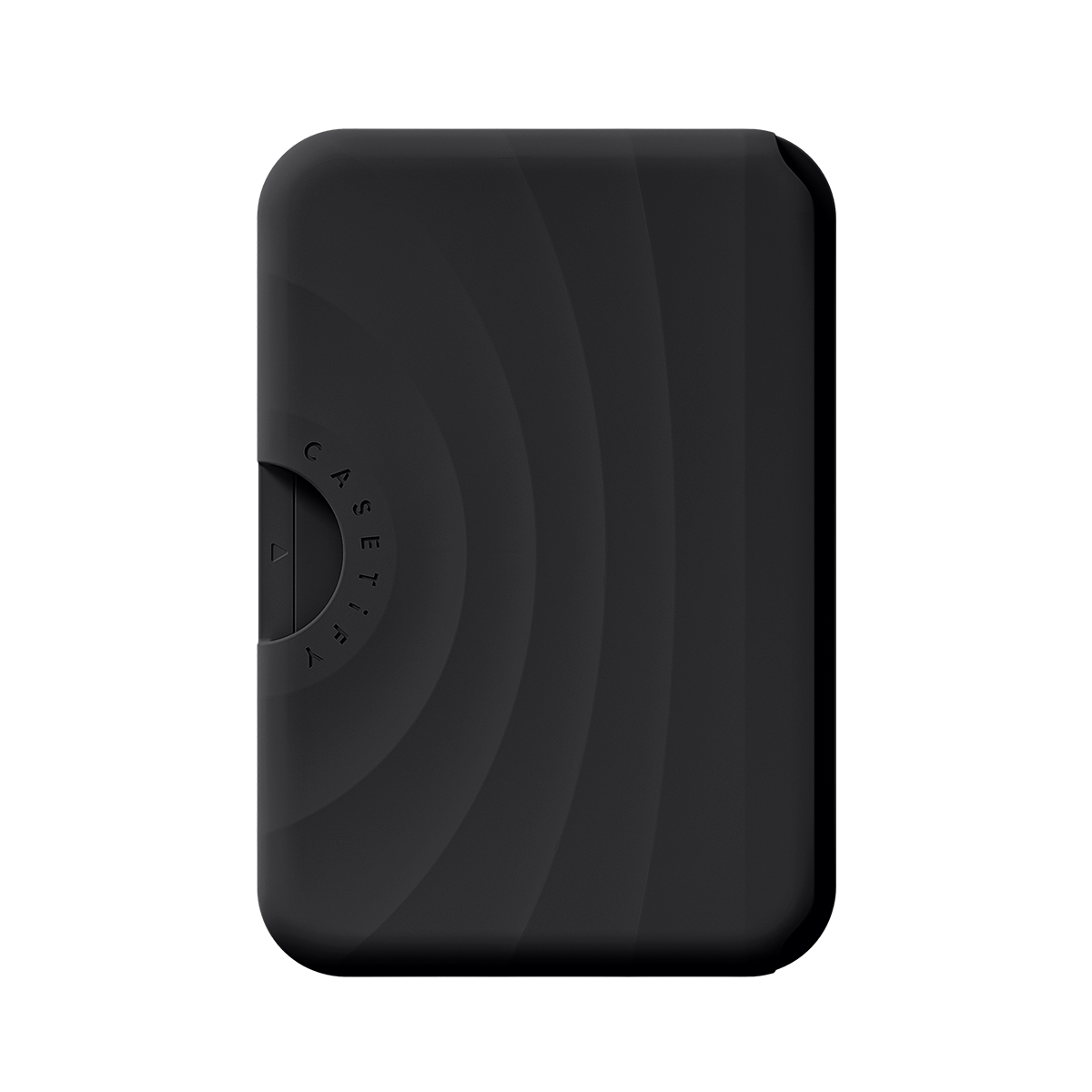 Snappy Ripple Wallet MagSafe Compatible - Black