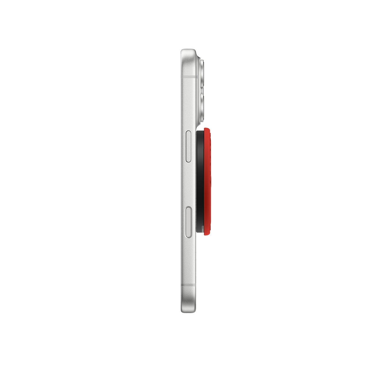 Snappy Ripple Grip Stand MagSafe Compatible - Tomato Red