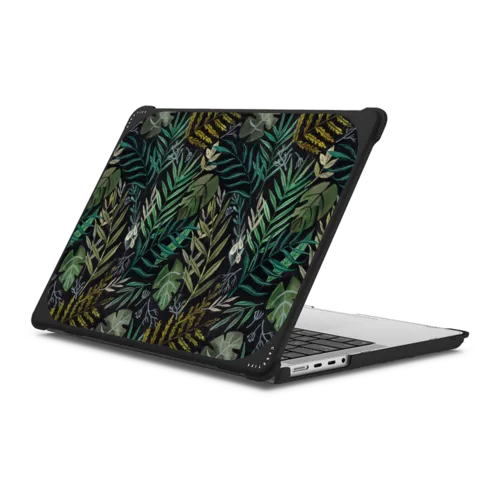 Night Foliage Sleeve | MacBook Pro 14-inch (M1 - M5) / MacBook Bounce Case / Black | Image 1