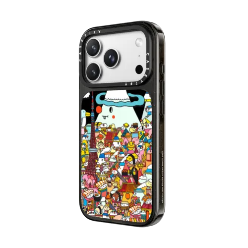 LOVE IN TOKYO | iPhone 18 Pro Max / Impact Case MagSafe Compatible - Glossy / Glossy Black | Image 2