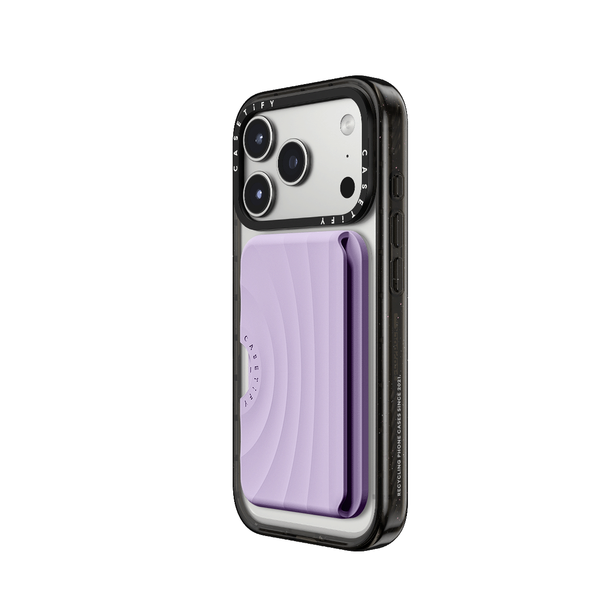 Snappy Ripple Wallet MagSafe Compatible - Lavender
