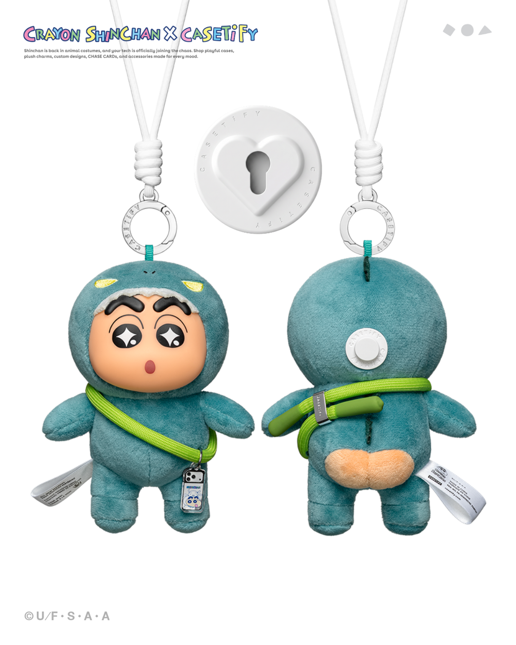 Crayon Shinchan Plush Charm Blind Box