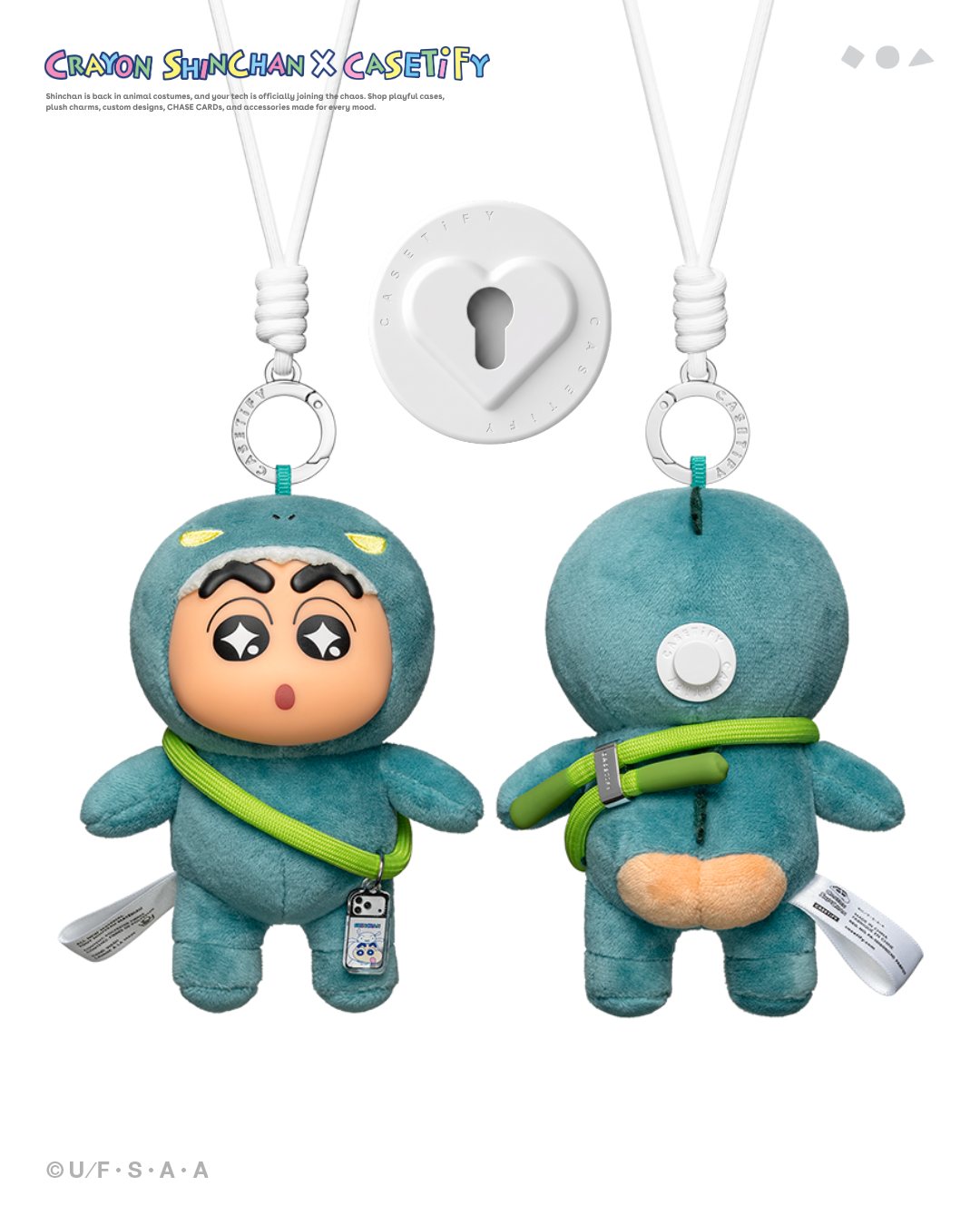 Crayon Shinchan Plush Charm Blind Box