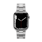 Stainless Steel 3-Link Band 45mm (Series 7-9) - Silver