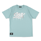 WDS x CASETiFY T-shirt Triple Name Main Logo Mint M | Image 1