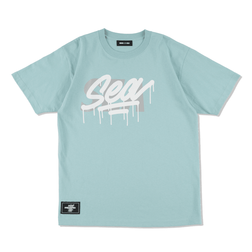 WDS x CASETiFY T-shirt Triple Name Main Logo Mint L | Image 1