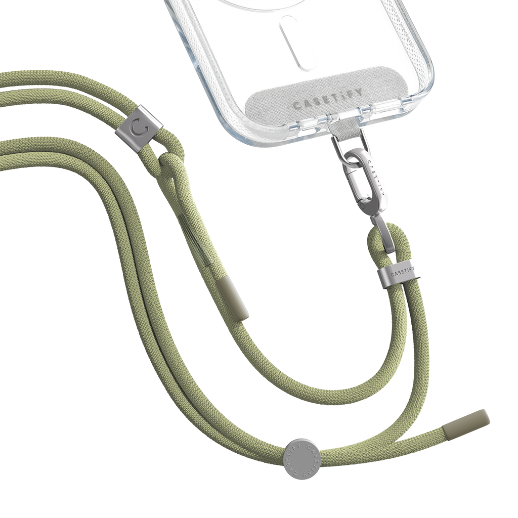 Rope Cross-body Strap - Khaki (6mm) | Image 1