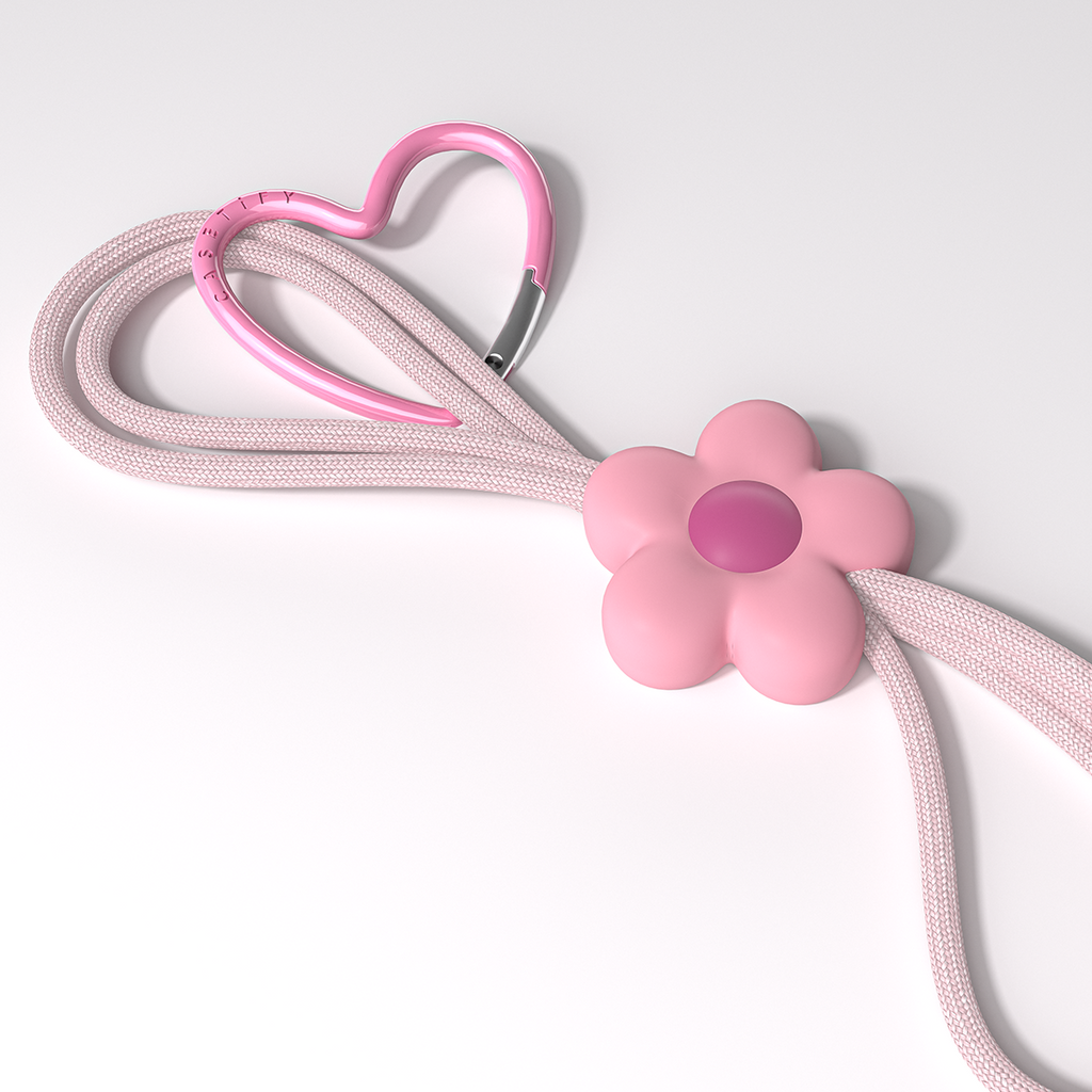 PowerThru USB-C to USB-C Flower Cable - Radish