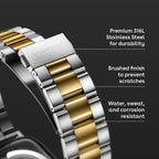 Stainless Steel 3-Link Band 46mm (Series 11) - Silver