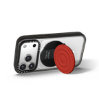 Snappy Ripple Grip Stand MagSafe Compatible - Tomato Red