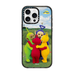 Teletubbies Big Hug Special Set - iPhone 16 Pro Max MagSafe Impact Case + Snappy Grip Stand + Keychain Tag
