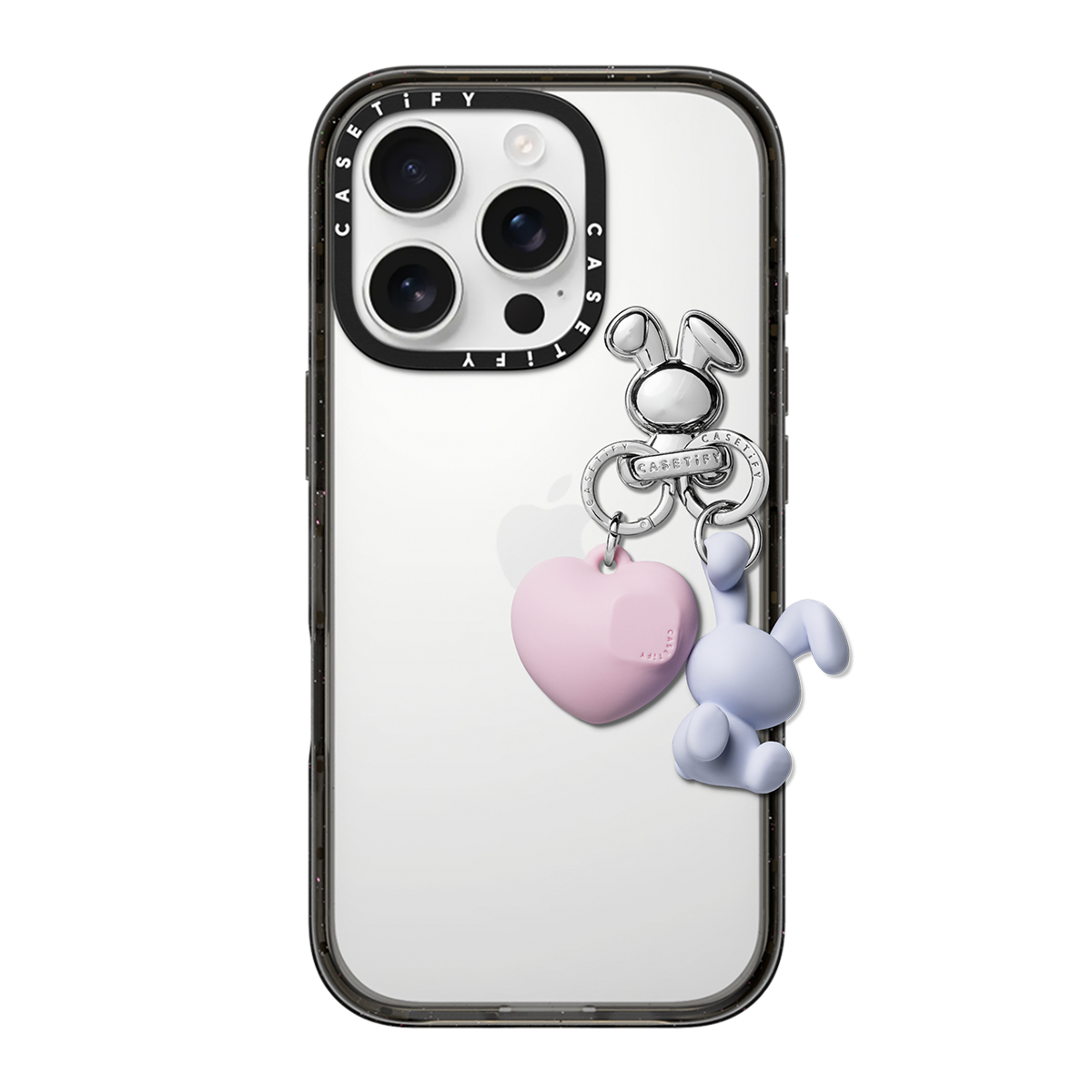 Charm Keychain - Bunny - Periwinkle
