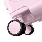 Can Reality Wait? | 21" Carry-On Suitcase / Bounce Suitcase / Glossy Primrose Pink | Image 3