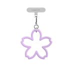 Flower Phone Wristlet - Lavender