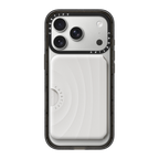 Snappy Ripple Wallet MagSafe Compatible - White | Image 1