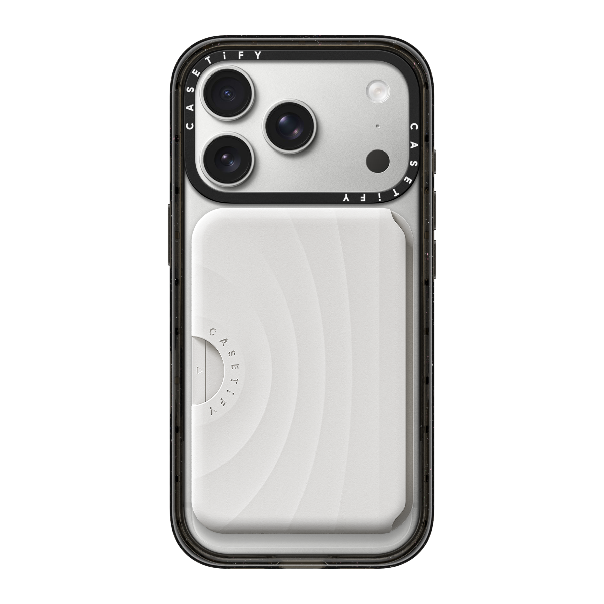 Snappy Ripple Wallet MagSafe Compatible - White | Image 1