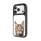 Cat | iPhone 18 Pro Max / Impact Case MagSafe Compatible - Glossy / Glossy Black | Image 2