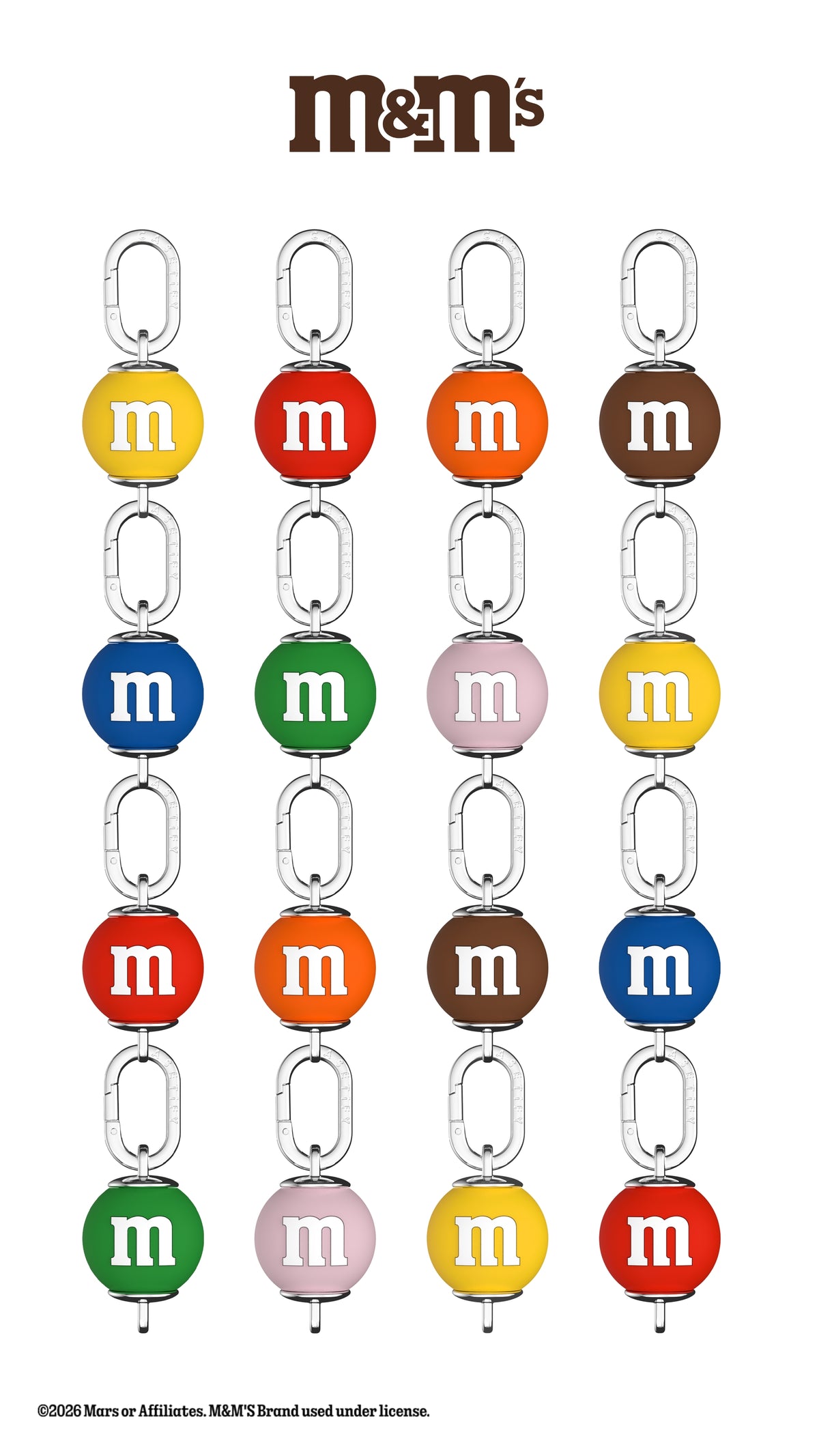 CASETiFY x M&M's 2026 Charm Cube - Red + Charm Base