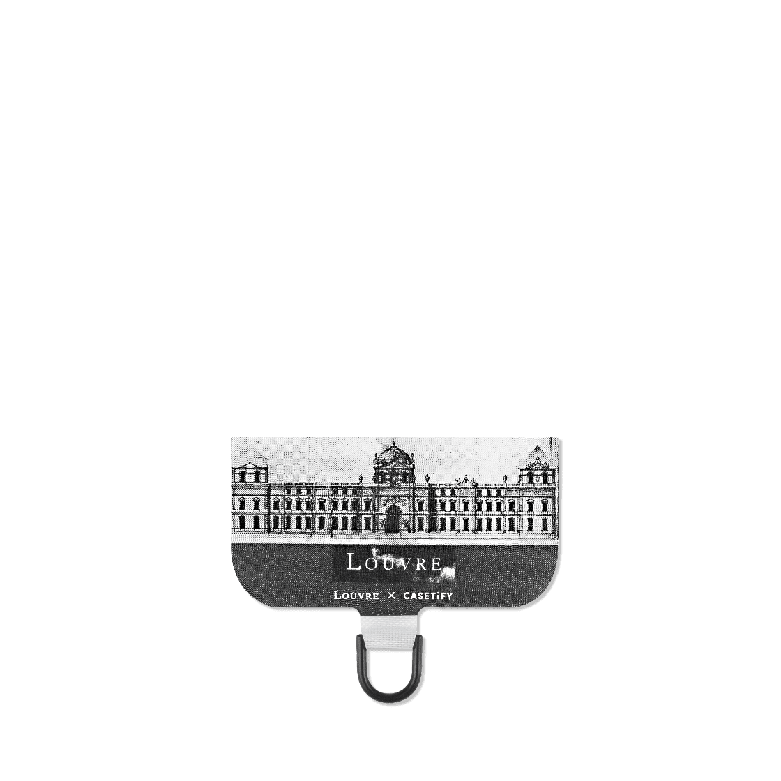 LOUVRE Strap Card (Black) - PROJET POUR LA FACADE ORIENTALE DU LOUVRE | Image 1