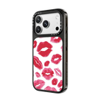 Lipstick Kisses | iPhone 18 Pro Max / Impact Case MagSafe Compatible - Glossy / Glossy Black | Image 2