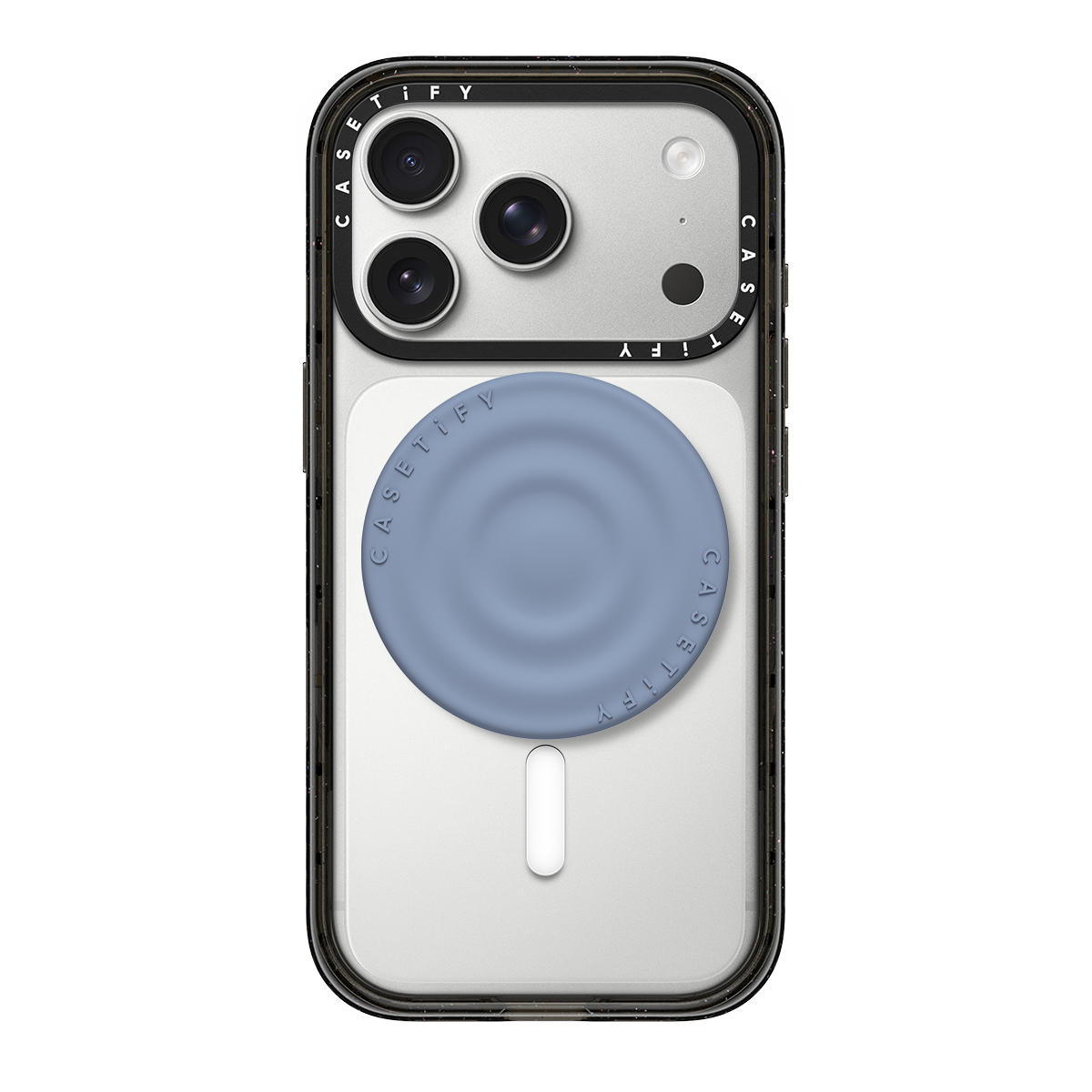 Snappy Ripple Grip Stand MagSafe Compatible - Dusty Blue | Image 1