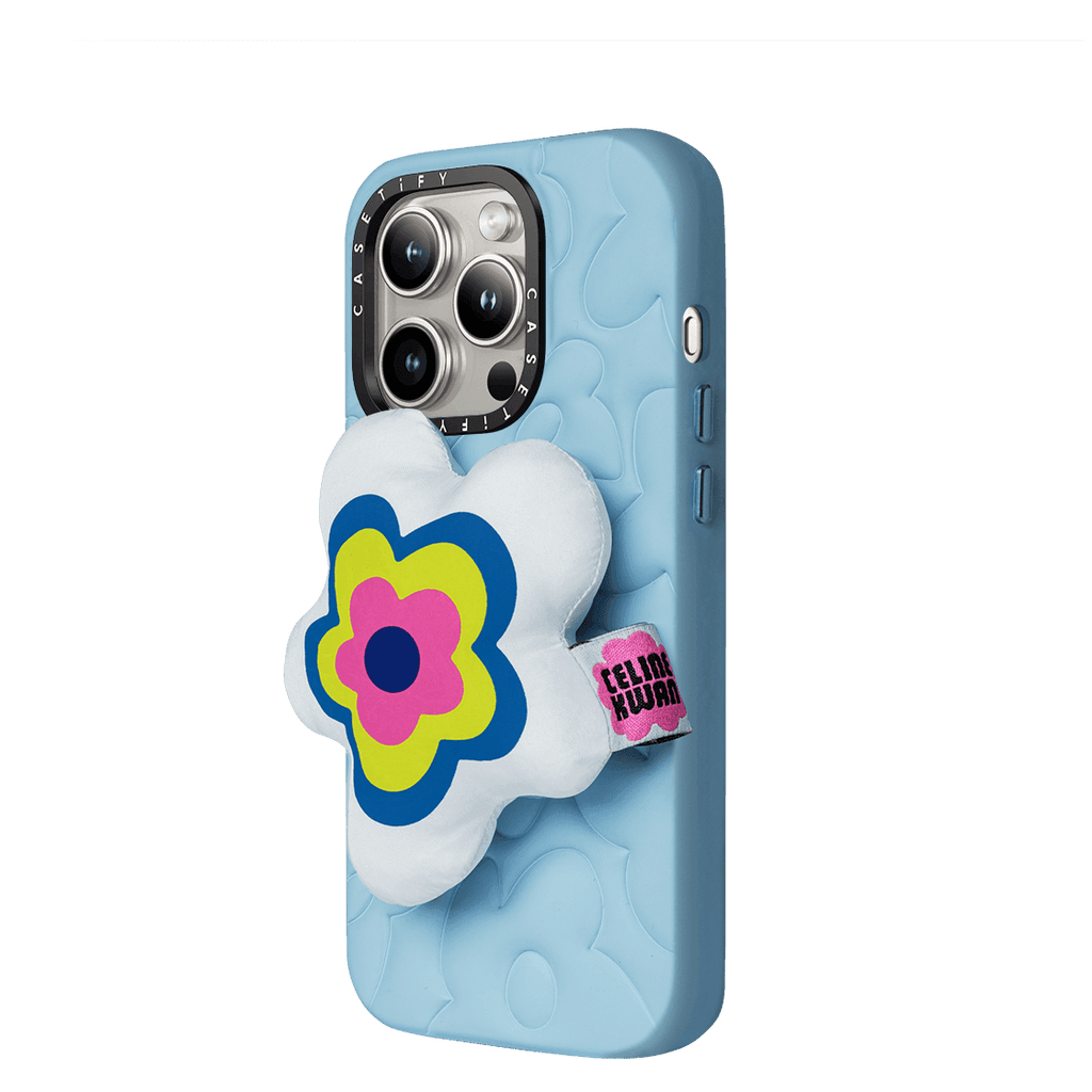CELINE KWAN Flower Grippy Case - iPhone 15 Pro Max