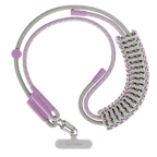 Rope Cross-body Strap - Lilac/ Sage (Braided)