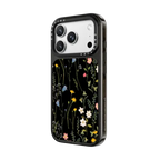 Dreamy Floral Pattern | iPhone 18 Pro Max / Impact Case MagSafe Compatible - Glossy / Glossy Black | Image 2