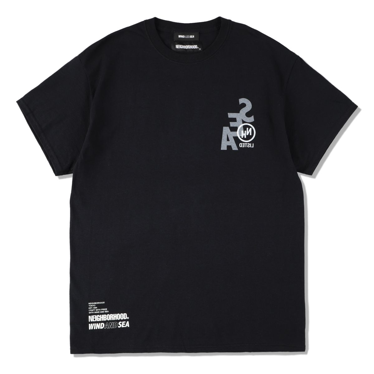 CASETiFY x NBHD x WDS T-shirt SEA-Camera ring Black M | Image 1