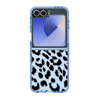 Lacie Leopard | Galaxy Z Flip6 / Impact Case / Baby Blue | Image 1