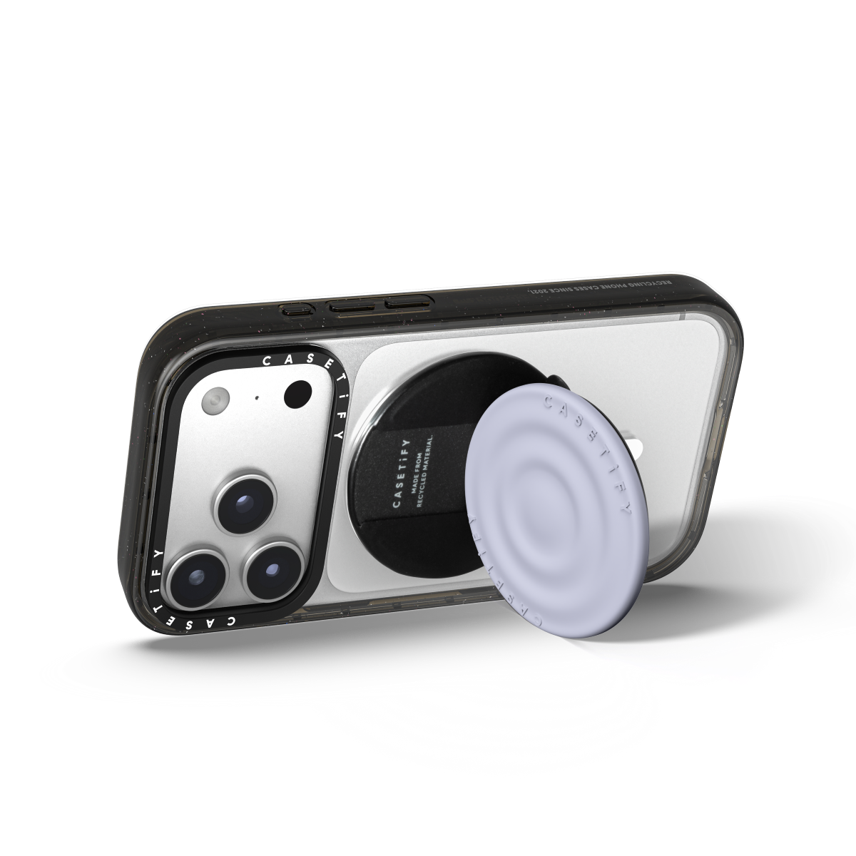 Snappy Ripple Grip Stand MagSafe Compatible - Periwinkle