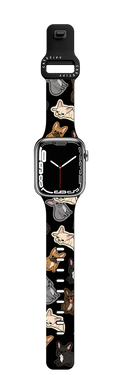 PARDON MY FRENCHIE | Apple Watch Series 7-9 (45mm) / Impact Band / Black | Image 1