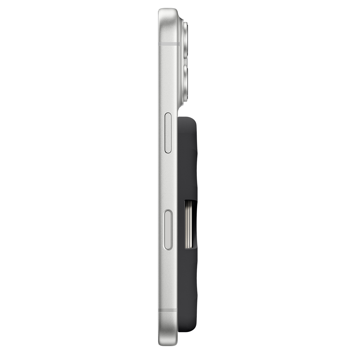 Snappy Ripple Wallet MagSafe Compatible - Black