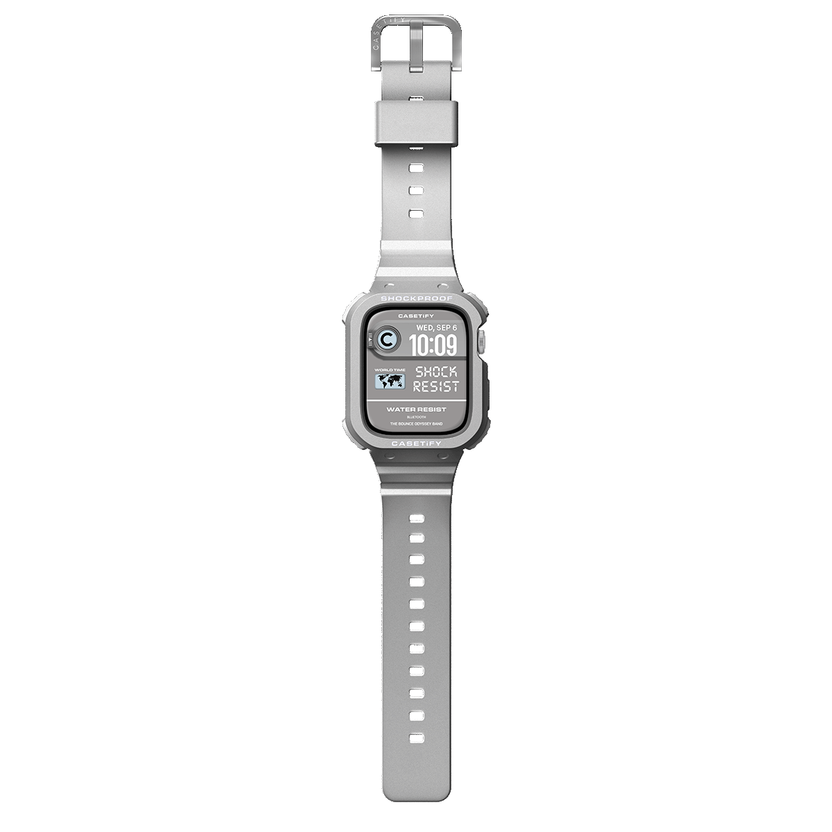 The Bounce Odyssey Band  45mm (Series 7-9) - Silver