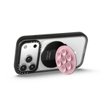 Snappy Snap & Stick Grip Stand MagSafe Compatible - Pink