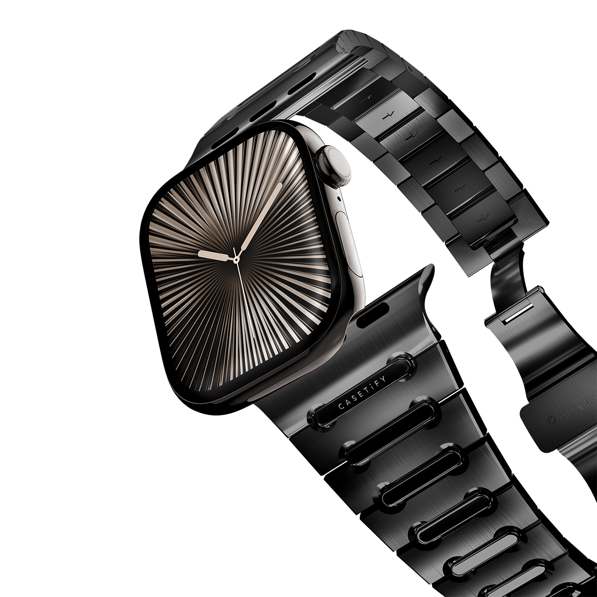 Stainless Steel Elite-H Band 46mm (Series 11) - Black | Image 1