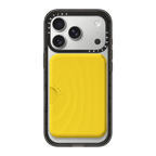 Snappy Ripple Wallet MagSafe Compatible - Volt Yellow | Image 1