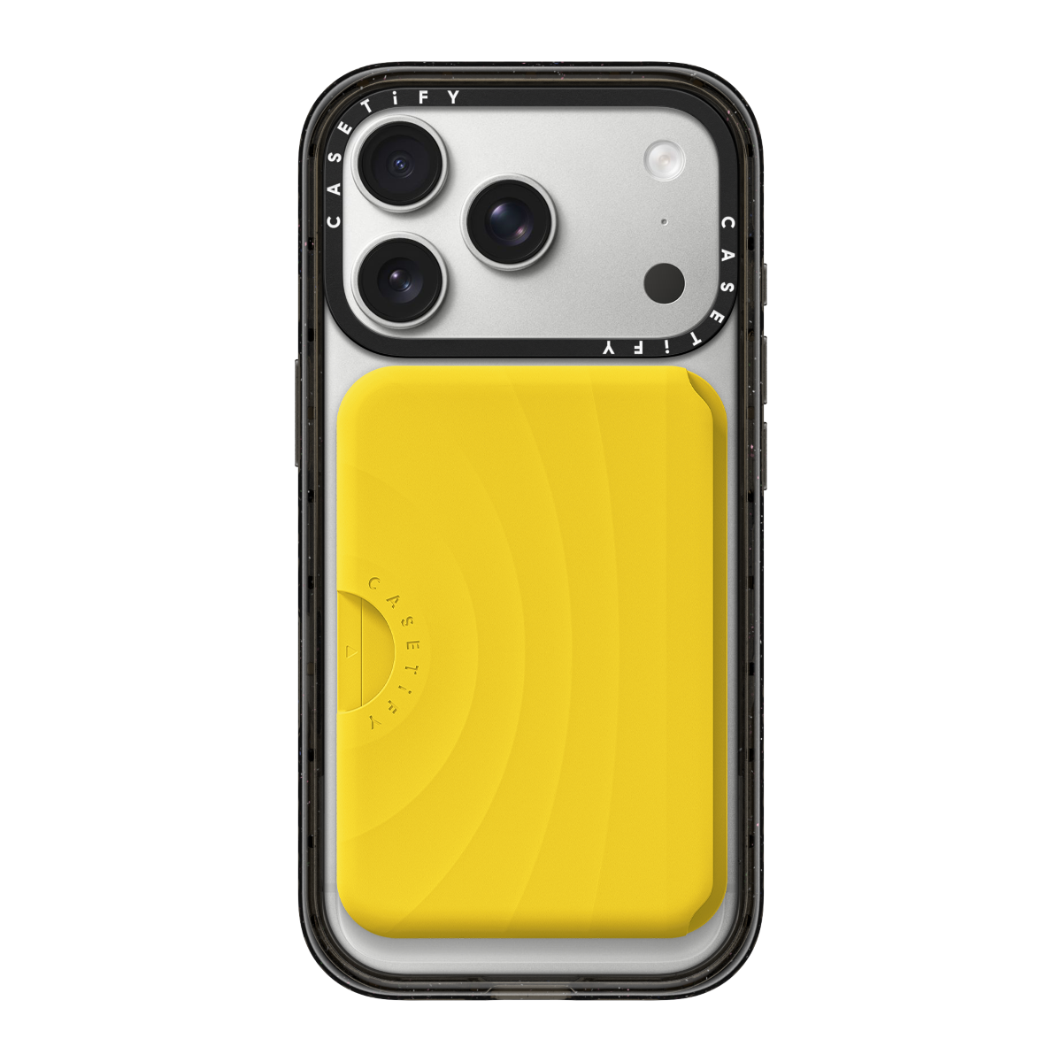 Snappy Ripple Wallet MagSafe Compatible - Volt Yellow | Image 1