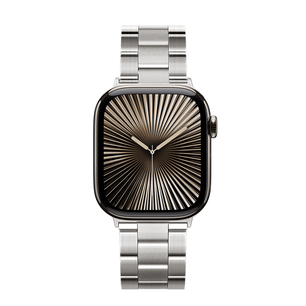 Titanium 3-Link Band 42mm (Series 10) - Natural Titanium