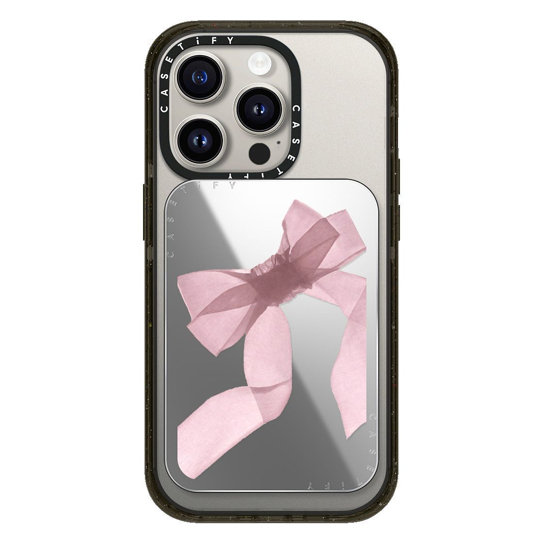 Pink Organza Ribbon Special Set - iPhone 16 Pro