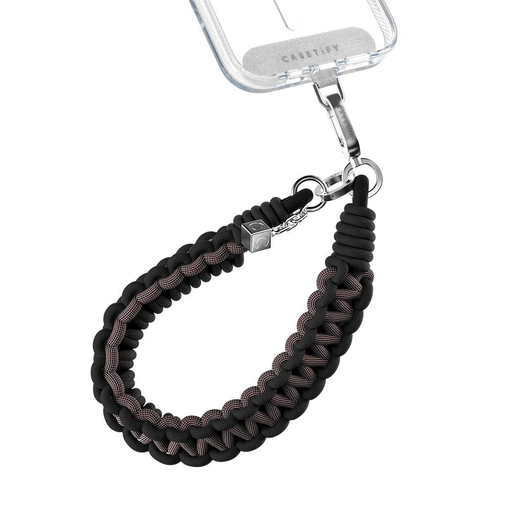 Rope Wrist Strap Double End - Black | Image 1