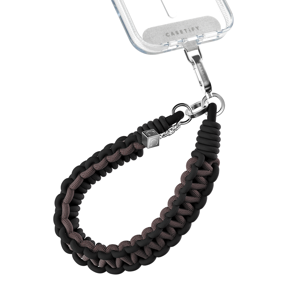 Rope Wrist Strap Double End - Black | Image 1