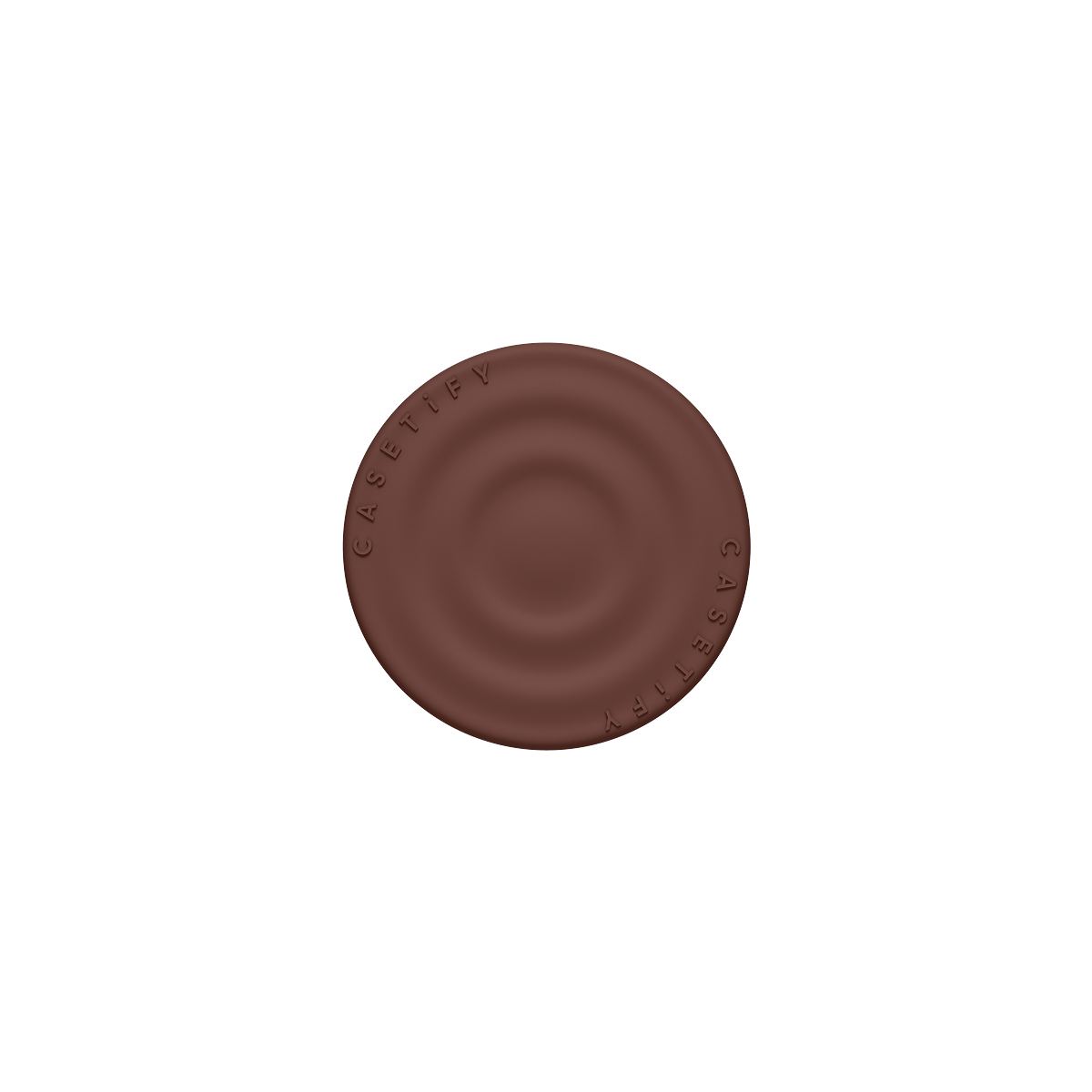 Snappy Ripple Grip Stand MagSafe Compatible - Chocolate