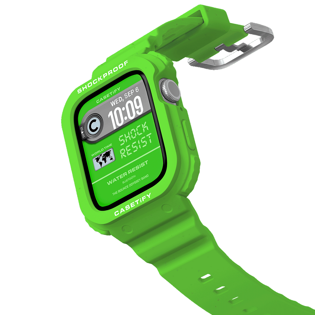 The Bounce Odyssey Band  41mm (Series 7-9) - Neon Green | Image 1