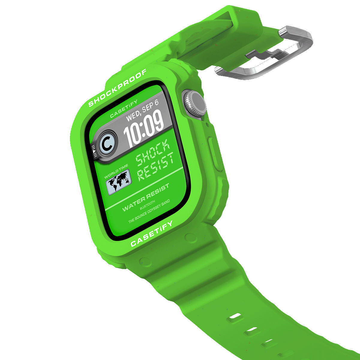 The Bounce Odyssey Band  41mm (Series 7-9) - Neon Green | Image 1