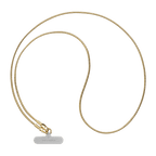 Snake Chain Cross-body Strap - Gold (126cm/49.6in)