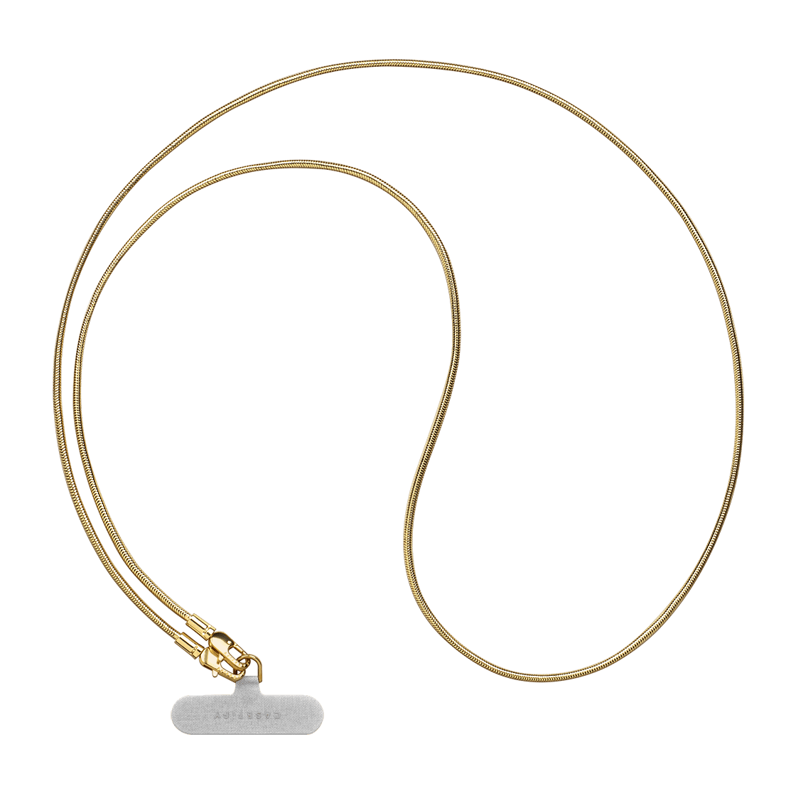 Snake Chain Cross-body Strap - Gold (126cm/49.6in)
